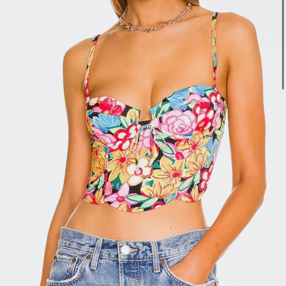 For love & lemons bustier top